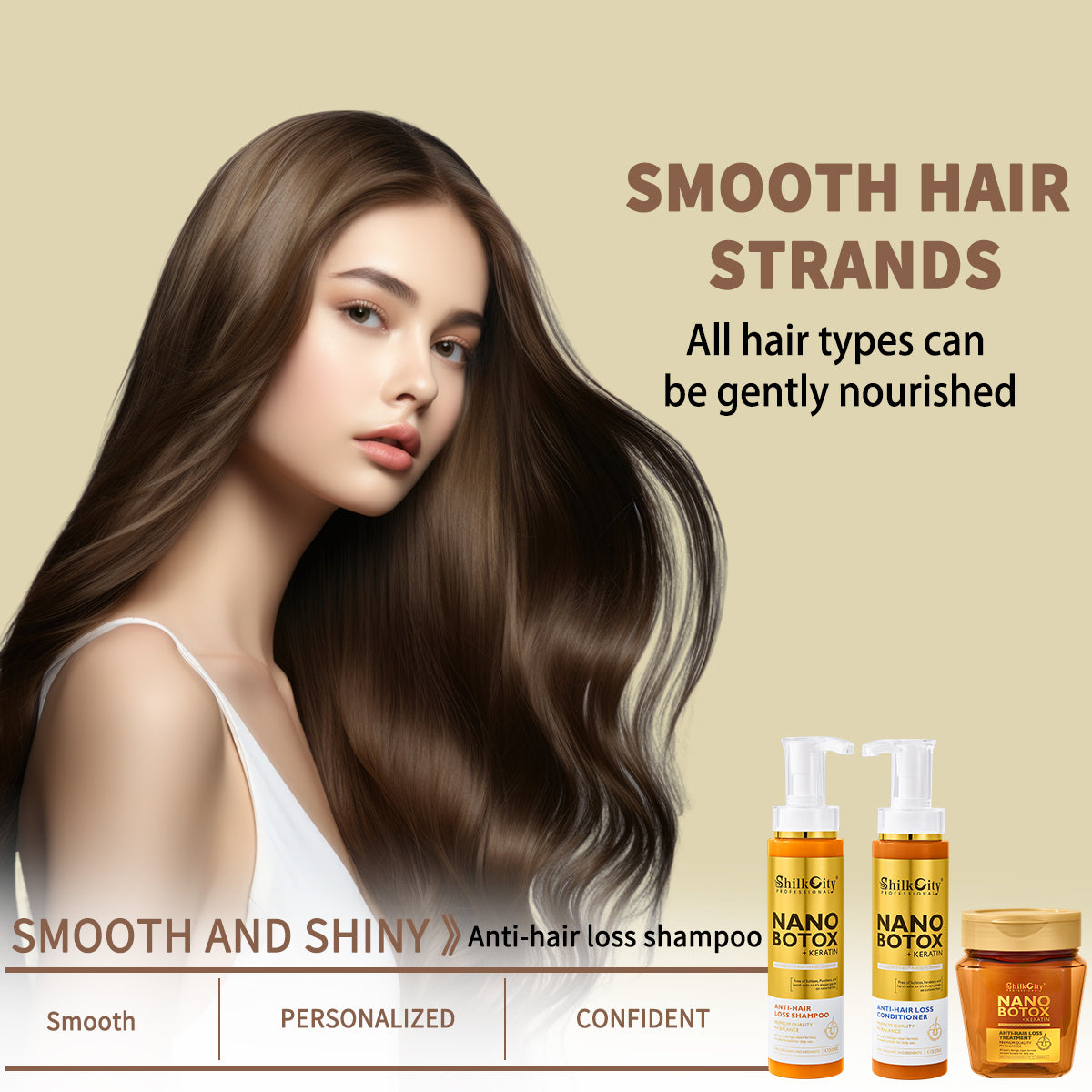 ShilkCity Keratin & Rosemary Deep Repair Conditioner – 300ml