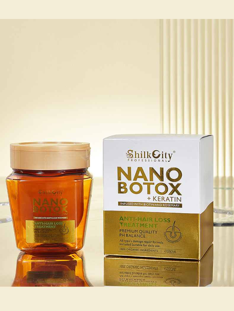 ShilkCity Nano Keratin Deep Repair Hair Mask – 250ml