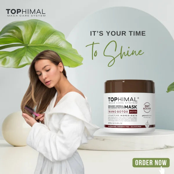 Tophimal Organic Herbal Hair Mask