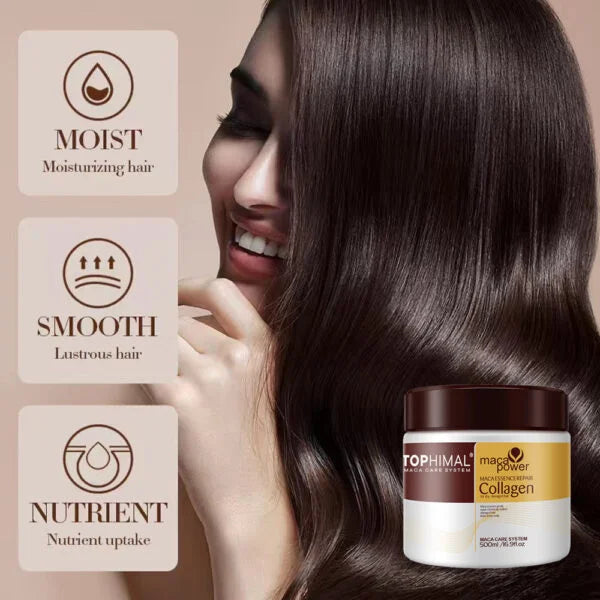 TOPHIMAL MACA CARE SYSTEM – Collagen Enriched Hair Repair & Moisturizing Treatment (500ml/16.9fl.oz)
