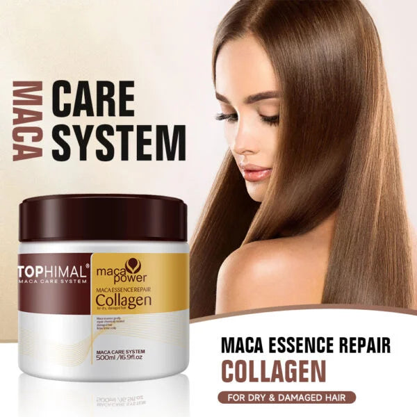 TOPHIMAL MACA CARE SYSTEM – Collagen Enriched Hair Repair & Moisturizing Treatment (500ml/16.9fl.oz)